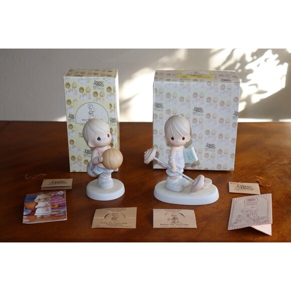 Enesco Other - Lot Precious Moments Believe the Impossible & Enter His Courts With Thanksgiving